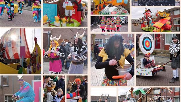 Carnavals optocht Lewedorp-Kraaienist