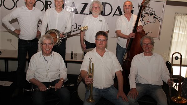 Oude stijl Jazz muziek cincert