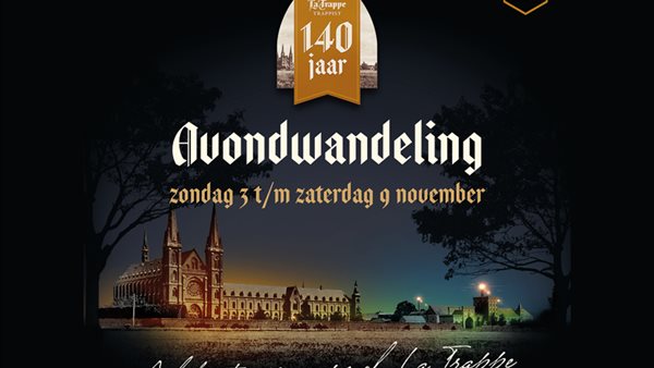 140 jaar La Trappe avondwandeling