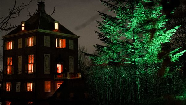 Lichtjesavond bij het Huygens Museum